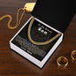 To My Son | From Mom | Cuban Link Chain
