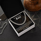 To My Son | From Mom | Cuban Link Chain