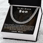 To My Son | From Mom | Cuban Link Chain