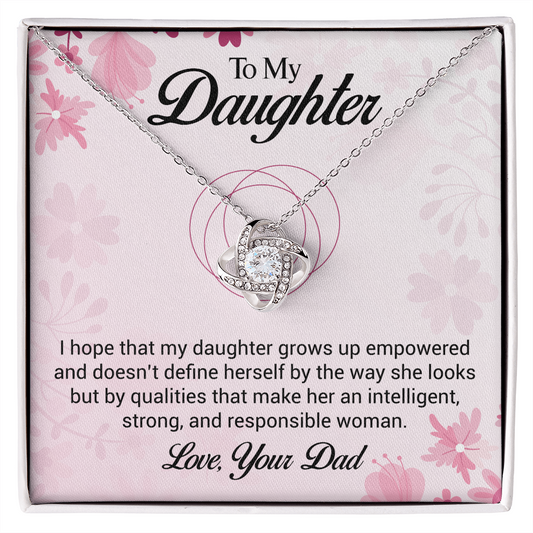 I hope that my daughter grows up empowered.| TO MY DAUGHTER